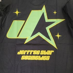 JS Cosmetics Green Logo Tee M